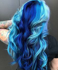 Rainbow Balayage, Exotic Hair Color, Hair Colour Design, Split Dyed Hair, Vivid Hair Color, Creative Hair Color