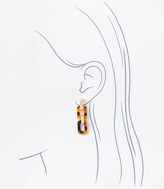 Loft Tortoiseshell Print Earrings Tortoise Shell Brown Women's by Loft Size Regular - One Size Tortoise Shell Brown Women's Earrings, Jewelry Chic Leopard Print Jewelry, Tortoise Shell, Earrings Jewelry, Tortoise, Effortless Style, Jewelry Sales, Women's Earrings, Loft, Closet