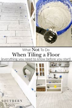 what not to do when tiling a floor everything you need to know before you start