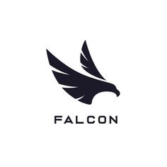 Eagle Falcon Modern Logo template Logo Template Falcon Design, Falcon Symbol, Falcon Illustration, Falcon Logo Design, Geometric Falcon, Car Sticker Ideas, Free Logo Templates, University Logo