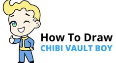 how to draw a chibi vault boy