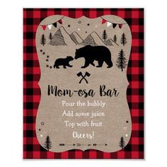 a card with the words make your own trail mix and let the adventure begin on it