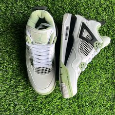 Euc Air Jordan 4 Retro Like New Condition Comes In Original Box White/ Oil Green/ Dark Ash Green Air Jordan 4 With Branded Insole For Sports, Green Air Jordan 4 With Boost Midsole For Sports, Air Jordan 4 White With Air Cushioning For Sports, White Air Jordan 4 With Air Cushioning For Sports, White Air Jordan 4 With Air Cushioning, Sporty White Air Jordan 4 With Air Cushioning, Green Low-top Air Jordan 4, White Air Jordan 4 Low-top With Abzorb Midsole, White High-top Air Jordan 4 With Air Cushioning