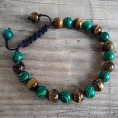 SPECIFICATIONS Material: Stone Item Type: Bracelets Bracelets Type: Strand Bracelets Energy Muse, Prosperity Bracelet, Man Bracelet, Malachite Bracelet, Shamballa Bracelets, Mens Bracelets, Bead Board, Bracelets Diy, Wrist Wrap