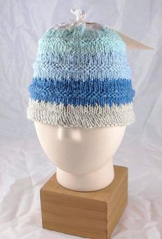 knot another hat baby blues bambino hat (download) Default Title - Knot Another Hat Bonnet Hat, Baby Blues, Baby Hat, Worsted Weight, Hat Pattern, Baby Hats, Knit Patterns, Baby Knitting, Ravelry