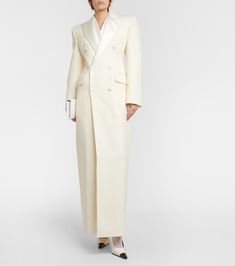 Wardrobe Nyc, White Wardrobe, Ideal Wardrobe, Color Name, Slovakia, New Wardrobe, Color Names, White Material, Long Coat