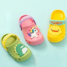 The Elda Kids Cartoon Crocs are a fashionable and fun way to keep your little one's feet warm. These fun and comfortable crocs are perfect for everyday wear and can be worn in any season. They are made of EVA material, so they are easy to clean and last a long time. They come in a variety of sizes, so they will fit your child's feet perfectly. Features: Style Closed toe Heel style Flat heel Sole material EVA Vamp material EVA COMFORTABLE MATERIAL: The Elda Kids Cartoon Crocs are made of soft mat Playful Clogs With Round Toe For Playtime, Playful Synthetic Clogs With Round Toe, Plastic Round Toe Clogs For Outdoor Use, Outdoor Plastic Clogs With Round Toe, Playful Round Toe Clogs For Playtime, Playful Plastic Clogs With Round Toe, Casual Synthetic Clogs For Playtime, Non-slip Round Toe Clogs, Casual Synthetic Playtime Clogs