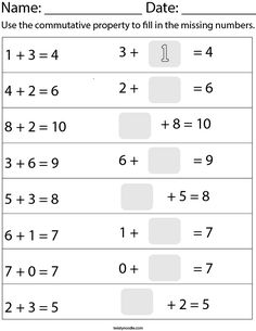 the missing numbers worksheet for students to practice addition skills and subtraction