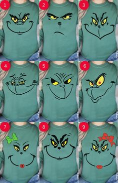 Comfort Colors Grinch Squad Christmas Long Sleeve T-shirts For Family, Grinch Christmas Shirt, Family Matching Tee, Grinchmas Face Shirt Discover our Comfort Colors 6014 Garment-Dyed Heavy Weight Long Sleeve Shirt, a fully customizable tee made from 100% ring-spun cotton. This soft-washed, garment-dyed fabric adds an extra layer of coziness to your wardrobe, making it the perfect choice for daily wear. With a relaxed fit and double-needle stitching, this tee is both comfortable and durable, while the lack of side seams ensures it retains its tubular shape. 🌟 **Ultimate Comfort Crafted from medium fabric (6.1 oz/yd², 206.8 g/m²) consisting of high-quality, 100% ring-spun US cotton, this tee offers long-lasting comfort and softness. 👕 **Versatile Style The relaxed fit keeps you comfy in bo Grinch Christmas Shirt, Sarcastic Christmas, Xmas Tees, Matching Tees, Grinch Christmas, Personalized Family, Dyed Fabric, Custom Christmas, Family Matching