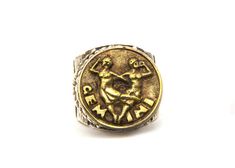 Gemini astrology- Zodiac ring- Astrology ring- Zodiac pendant ring - Taurus The Bull (April 20- May Silver Coin Ring, Gemini Birthday, Astrology Gemini, Zodiac Rings, Gemini Sign, Horoscope Gemini, Pendant Ring, Silver Signet Ring, Zodiac Pendant