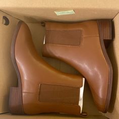 Chelsea Boots From J.Crew Glazed Pecan Color Chelsie Boots, Glazed Pecans, Color Glaze, Chelsea Boots, Bootie Boots, Chelsea, Glaze, J Crew, Ankle Boots