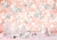 Pink Winter Wonderland Party Backdrop - Gatsby Backdrop Pink Winter Wonderland Party, Wonderland Party Backdrop, Pink Winter Wonderland, Rose Gold Christmas Tree, Background Baby, Banner Photo, Rose Gold Christmas, Winter Wonderland Party, Pink Winter