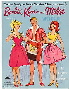 an old fashion paper doll book with two women in dress and aprons on the cover