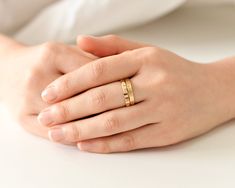 "Discover the charm of our Personalized Secret Message Ring. This timeless piece is designed for those who value inner sentiments. Your Message, Your Secret: Personalize this ring with a name, date, quote, or even a hidden message known only to you and the recipient.🤫 The choice is yours, making this ring a truly one-of-a-kind keepsake. Elegantly Curved Design: Our ring features a curved band, creating a beautiful wavy shape. This design strikes a balance between classic and trendy, making it t Date Quote, Ring Name, Faceted Ring, Mom Ring, Name Ring, Hidden Message, Name Rings, Pattern Ring, Secret Messages