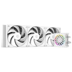 three fans are shown on top of each other