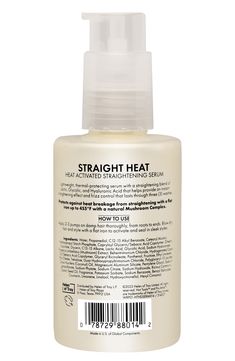 What it is: A heat protectant serum that helps create instant sleek, straight styles that last up to three washes. Formulated with a straightening blend of lactic, glycolic and hyaluronic acid.How to use: Apply 2–3 pumps on damp hair thoroughly, from roots to ends. Blow dry hair and style with a flat iron to activate and seal in sleek styles.Additional features: - Heat protection up to 455˚F- Vegan Formula with Natural Ingredients- Helps protect hair from heat damage up to 455°F with Natural Mus Blow Dry Hair, Heat Protectant, Heat Damage, Hot Tools, Blow Dry, Flat Iron, Protective Hairstyles, Dry Hair, Hyaluronic Acid