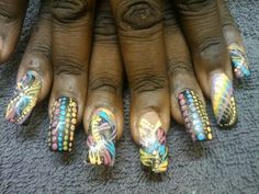 Diva Nails, Long Acrylic, Nails Design, Long Acrylic Nails, Art Designs, Locs, Diva