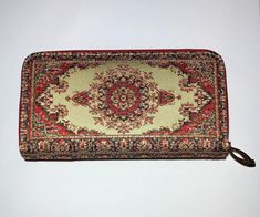 Beautiful authentic Turkish handmade woven rug design wallet. Size height is 10 cm and width 19 cm. Zip around wallet with multiple pockets inside. Beautiful vibrant colors. Clip Wallet, Money Clip Wallet, Woven Rug, Rug Design, Purse Wallet, Money Clip, Inside Pocket, Turkish Rug, Zip Around Wallet