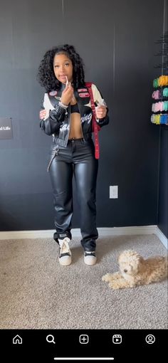 Boujee Birthday Outfits Winter, Baddie Winter Club Outfits, Birthday Dress Ideas For Women Winter, Birthday Fits Black Women Winter, Leather Pants Inspo Outfits, Shein Birthday Outfits Baddie Winter, Girly Birthday Outfits Black Women, February Birthday Outfit Women, Birthday Outfit To School