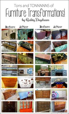 some different types of furniture with the words furniture transformed by rallify dandelum