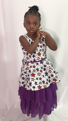 Kids gown Purple Sleeveless Dress For Spring Dress-up, Multicolor Fitted Dress For Dress-up, Fitted Purple Dress For Dress-up, Fitted Sleeveless Ruffle Dress For Dress-up, Purple Sleeveless Dress For Dress-up, Fitted Sleeveless Dress With Ruffles For Dress-up, African Outfits, Kids Gown, Cute Funny Babies