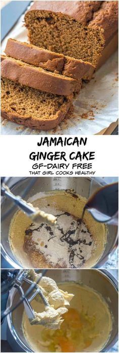 this is an image of jamaican ginger cake