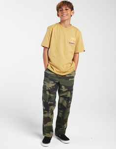 Rsq Loose Cargo Ripstop Pants. Button Waist Paired With Zipper Fly. Cargo Pockets On Both Legs. Side Slip Pockets. Back Pockets With Button Closure. Approx. Leg Opening: 15". Machine Wash. 100% Cotton. Imported. | Rsq Boys Loose Cargo Ripstop Pants 3rd Grade Boys Outfits, Boys Cargo Pants Outfits, Middle School Boys Outfits, Military Cargo Pants With Elastic Waistband For Streetwear, Cargo Pants Kids Boy, Skate Boy, Boys Jogger Pants, Ripstop Pants, Kids Jeans Boys Pants