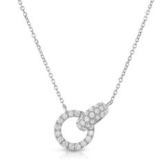 18KT Gold .43 CTW Round Brilliant Diamond Circle/Oval Pave Necklace. Comes with a 18KT Gold Cable Chain that is 16" in length. Pave Necklace, Circle Diamond, Gia Certified Diamonds, Brilliant Diamond, Oval Diamond, Cable Chain, Round Brilliant, Jewelry Stores, Everyday Fashion