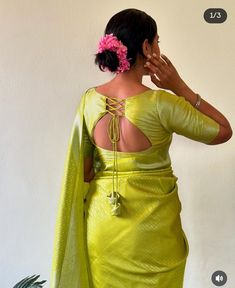 Trendy Blouse Patterns For Silk Sarees, Plain Saree Blouse Designs, Plain Blouse Designs Latest Silk, Trendy Blouse Designs For Silk Sarees, Plain Saree Blouse, Green Sarees, Plain Blouse Designs, Latest Blouse Neck Designs, Cutwork Blouse