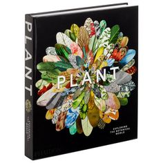 a book with the words plant on it and an image of colorful leaves in the middle