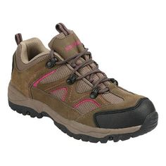 Northside Women's SNOHOMISH LOW NW Outdoor shoes feature a suede and nylon water-resistant upper. Rugged natural suede upper designed with breathable nylon inserts an abrasion resistant toe guard and a molded heel stabilizer to keep you going strong on any terrain. The EVA insole which can be removed and washed offers premium cushioning for your feet while the padded collar and tongue provide unparalleled support. A gusseted tongue keeps out dirt and debris for a hike you won't forget! Effortles Trekking Sandals, All Weather Boots, Weather Boots, Walking Sandals, Slippers Cozy, Black Boots Women, Black Running Shoes, Womens Clogs, Outdoor Shoes