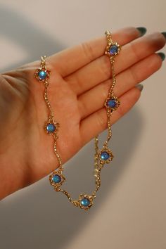 18K Real Gold Plated Multi Moonstones Necklace – Cutethingscommin Goa Jewellery, Ethereal Jewelry, Jewelry Closet, Pretty Jewelry Necklaces, Jewelry Accessories Ideas, Dope Jewelry, Classy Jewelry, Jewelry Essentials, Product Ideas