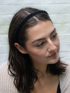 This limited-edition headband is made from a beautiful black velvet gimp vintage ribbon. The ends are capped off with a soft black velvet. The perfect staple accessory to bring new life to your look! The ribbon comes from our treasured collection of fine passementerie (exquisite intricate trims.) They are rare and fine quality, making these headbands true hair couture. - Handmade in the USA - One soft, flexible size Hair Couture, Couture Hairstyles, Owl Hat, Ribbon Headbands, Beaded Headband, Velvet Headband, Vintage Ribbon, Handmade Bath Products, Turban Headbands