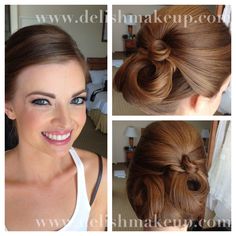 Beautiful bridal hair and makeup style - Hawaii weddings Hawaii Weddings, Beautiful Bridal Hair, Makeup Style, Bridal Hair And Makeup, Hair And Makeup, Fashion Makeup, Bridal Hair