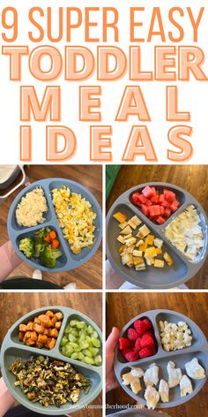 toddler lunch ideas One Year Old Dinner Ideas, Toddler Meals Lunch, Kid Meals For Picky Eaters, Dinner For Toddlers, Toddler Meals For Picky Eaters, Easy Toddler Lunch Ideas, Meal Ideas For Toddlers, Toddler Dinner Ideas, Lunch Ideas For Toddlers