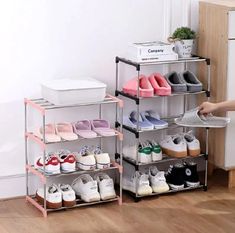 SPECIFICATIONSBrand Name: otherOrigin: Mainland ChinaHign-concerned Chemical: NoneMaterial: PlasticType: Shoe HangerModel Number: SYChoice: yes Shoe Tidy, Folding Shoe Rack, Rak Kasut, Space Saving Shoe Rack, All Season Room, Shoe Organization, Shoe Hanger, Steel Shoes, Shoe Storage Rack