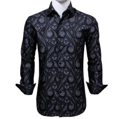 Silk Dress Shirt, Autumn Winter Fashion Casual, Button Shirts Men, Silk Shirt Dress, Button Down Dress, Men Shirt Style, Clothing Design, Look Stylish, Black Shirt Dress