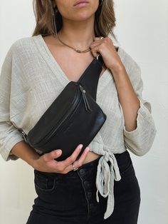 Check out our other products from our shop below:  https://www.etsy.com/shop/MANDRNdesign MANDRN's original staple fanny pack was made for those on the move. Designed to keep all of your essentials close and within reach, the Remy works perfectly for a daytime stroll, a fun night out and everything in between. This stylish and versatile pack was made to carry everywhere, so you can be ready for whatever your day throws your way. PRODUCT FEATURES: - 100% premium genuine leather  - Handmade with l On-the-go Belt Bag With Zipper Pouch, Zipper Pouch Belt Bag, Modern Belt Bag With Zipper Pouch For Everyday Use, Everyday Soft Leather Pouch Belt Bag, Everyday Soft Leather Belt Bag, Leather Pouch Chest Bag, Trendy Soft Leather Belt Bag For Everyday, Versatile Soft Leather Pouch Belt Bag, Everyday Soft Leather Pouch Chest Bag