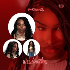 Sims 4 Faux Locs Cc, Sims 4 Cc Female Locs, Sims 4 Butterfly Locs Cc, Sims 4 Cc Black Female, Sims 4cc Hair Female, Sims 4 Locs Hair Cc, Sims 4 Cc Locs, Sims 4 Locs, Afro Hair Sims 4 Cc