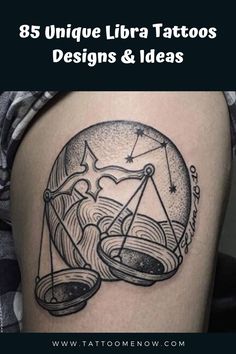 Tato Art, Libra Tattoos, Round Tattoo, Balance Tattoo, Libra Tattoo, Libra Zodiac Sign, Sigil Tattoo