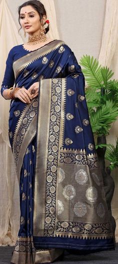 Cost Includes Saree,Unstitched BlouseFall & Edging Work Description: Blue color Saree in Kanjeevaram Silk, Silk fabric with Weaving work Fabric: Kanjeevaram Silk, Silk Work: Weaving Color Family: Blue Style: South Occasion: Traditional Saree Dimension: 530 Cm x 110 Cm ( L x W) Blouse Length: 80 Cm Approx Washing Instruction: Dry Wash Eid Royal Blue Cutdana Dupatta, Royal Blue Semi-stitched Saree, Bollywood Style Royal Blue Art Silk Saree, Royal Blue Bollywood Art Silk Saree, Royal Blue Art Silk Bollywood Saree, Royal Blue Art Silk Saree With Cutdana, Royal Blue Art Silk Saree For Festive Occasions, Royal Blue Saree For Diwali, Unstitched Royal Blue Saree With Pallu