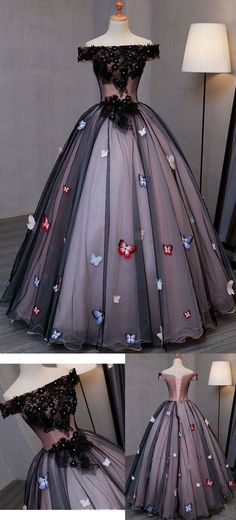 Black Princess Style Prom Dress, Black Floor-length Dress For Quinceanera, Halloween Prom Tulle Dress, Black Princess Ball Gown Dress, Dresses Fairytale, Princess Dresses Kids, Off The Should Dress, Princess Dress Kids, Mode Turban