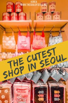 the cutest shop in seoul is open for business and it's so much fun