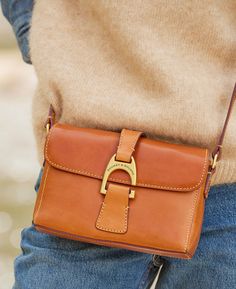 Dooney And Bourke Crossbody Bag, Dooney Bourke Crossbody Bag, Small Leather Crossbody Purse, Dooney Bourke Handbags Outfits, Dooney And Bourke Handbags, Feed Bag, Duck Bag, Tan Cowhide, Shop Sale