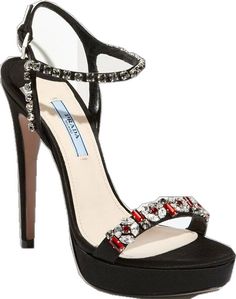 Glamorous Formal Sandals With Red Sole, Black Platform Sandals, Pump Heels, Sandal Heels, Platform Sandals Heels, Black Platform, Black Satin, How To Look Pretty, Platform Sandals