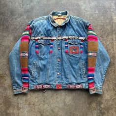 Vintage Damaged Brand Denim Jacket Size L/Xl Rare Hard To Find Western Hippy Style Jean Jacket 80's/90's Superstar Damage Brand Denim Jacket, Size L/Xl #Denim #Jacket #Jean #Western #Hippy Retro Washed Cotton Denim Jacket, Retro Cotton Denim Jacket With Patches, Retro Cotton Acid Wash Denim Jacket, Retro Acid Wash Cotton Denim Jacket, Style Jean Jacket, Jean Jacket Diy, Retro Pre-washed Cotton Denim Jacket, Hippy Style, Diy Jacket