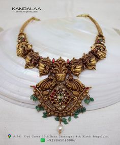 Big Pendant Necklace, Diamond Pendant Jewelry, Big Pendant, Gold Jewellry, Temple Jewelry, Real Gold Jewelry, Gold Fashion Necklace