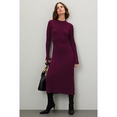 Red knit (40% Polyester, 20% Acrylic, 20% Nylon, 20% Wool). Sweater sheath. Long sleeves. Mock neck. Pull on. Imported. Chic Midi Dress With Crew Neck For Work, Knee-length Sweater Dress For Work, Turtleneck Stretch Midi Dress For Work, Stretch Sweater Dress For Workwear In Winter, Stretch Turtleneck Midi Dress For Work, Winter Knit Midi Dress For Work, Winter Stretch Sheath Midi Dress, Chic Stretch Sweater Dress For Work, Knit Sweater Dress For Workwear