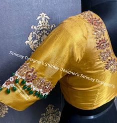 Designer Embroidered Top With Traditional Drape, Elegant Embroidered Top For Designer Festivals, Designer Wear Intricate Embroidery Top For Diwali, Elegant Embroidered Top With Zari Work And Traditional Drape, Elegant Embroidered Top With Zari Work For Festivals, Tissue Silk Blouse For Reception And Festivals, Elegant Art Silk Top With Resham Embroidery, Elegant Resham Embroidery Art Silk Top, Zari Work Embroidered Top With Traditional Drape For Reception