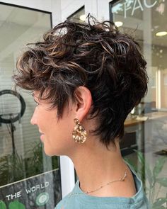 50 Permed Short Hairstyles for All Seasons Short Haircuts With Perms, Highlights For Short Hair Over 50, Short Permed Hairstyles For Women Over 60, Short Curly Bob Hairstyles Over 50, Body Perm Short Hair, Permed Pixie Hairstyles, Soft Perm Short Hair, Short Pixie Cut Curly Hair, Perms For Short Hair Loose